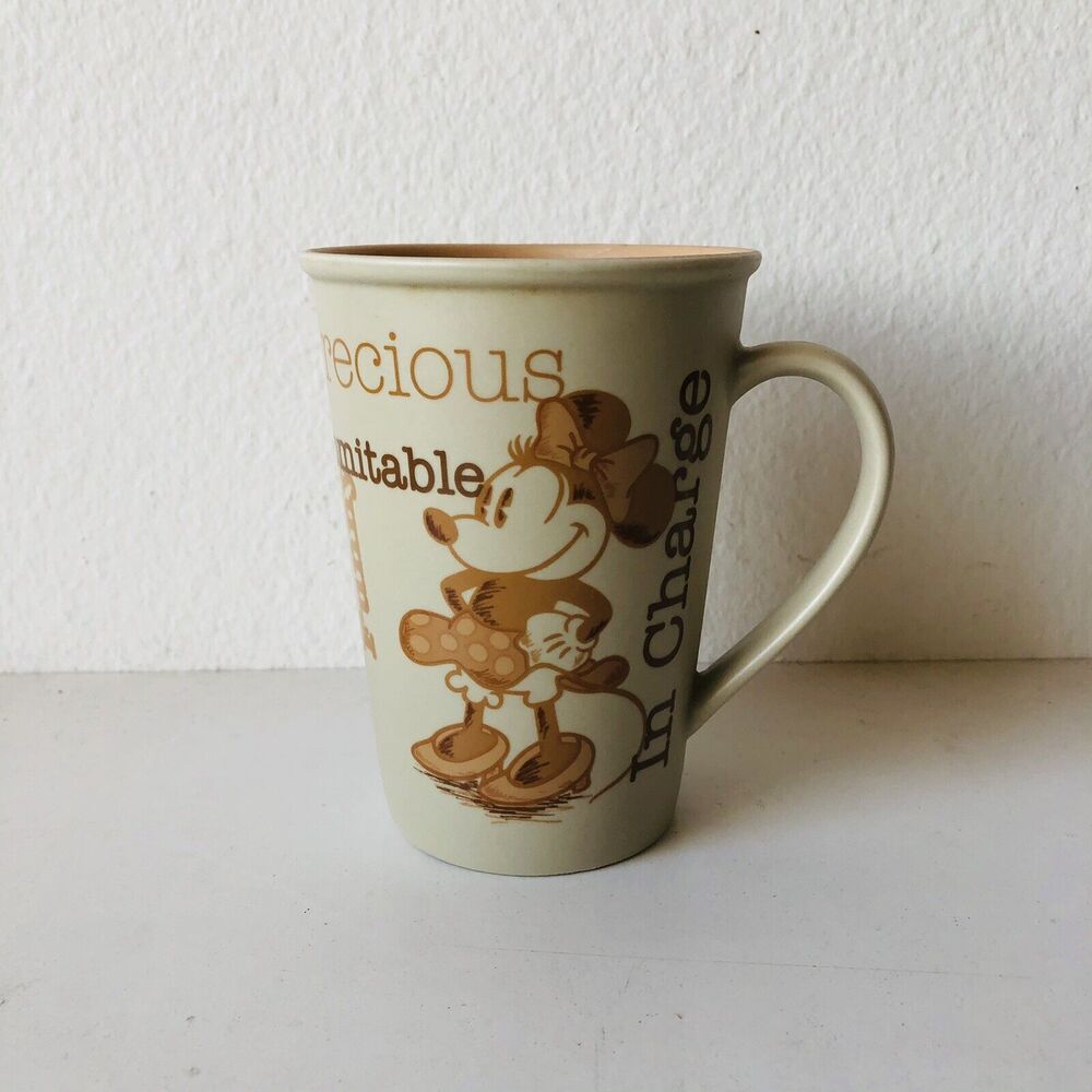 Walt Disney World Minnie Mouse Sweet Sassy Precious In Charge Funny Coffee Mug